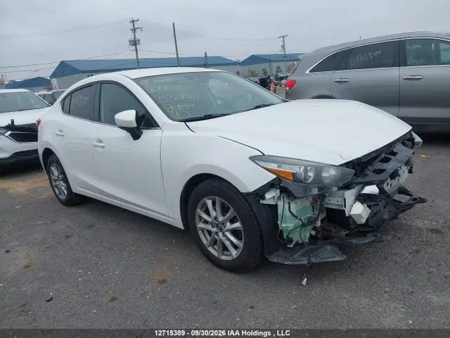 JM1BN1V7XH1132761 — 2017 Mazda MAZDA3 Gs, Передняя часть, фото до ремонта