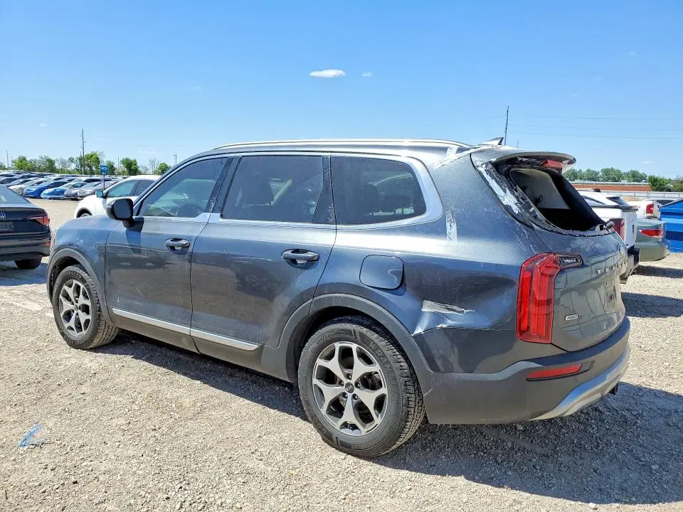 2020 KIA TELLURIDE VIN 5XYP3DHC8LG010642 фото 2