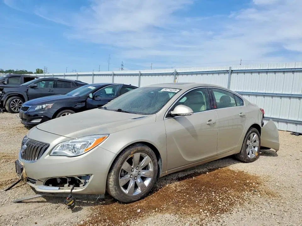2G4GS5GX0G9204947 — 2016 Buick Regal, Передняя часть, фото до ремонта
