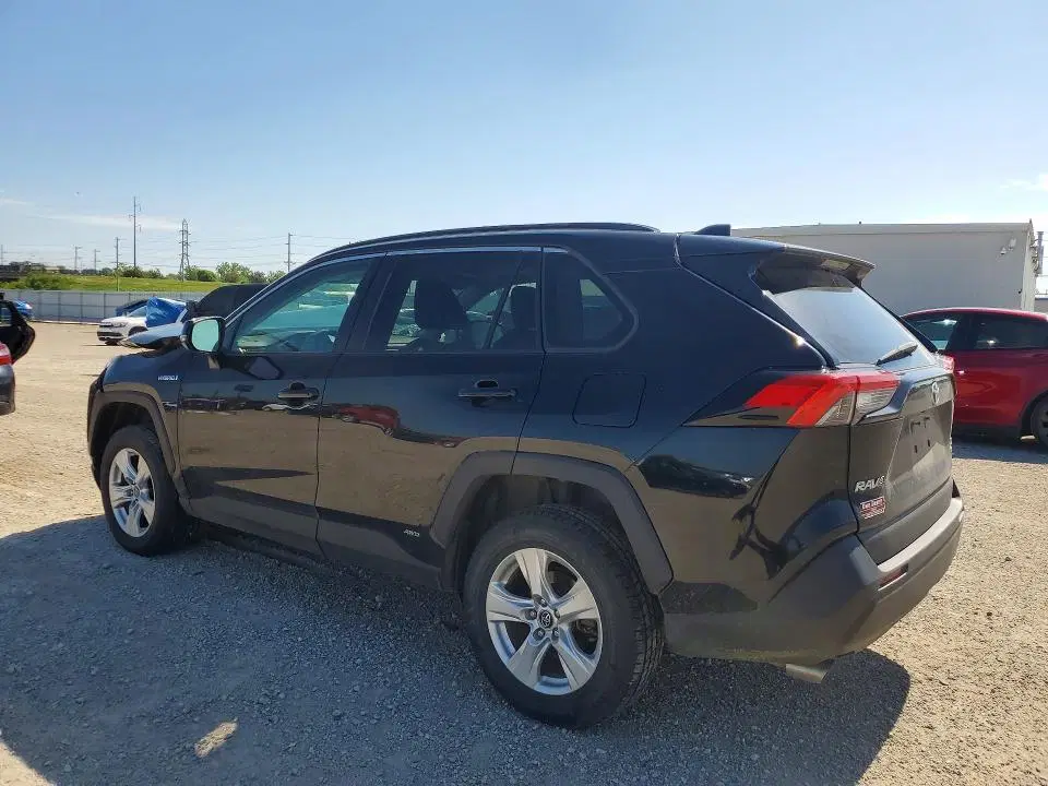2020 TOYOTA RAV4 HYBRID VIN 2T3RWRFV6LW077985 фото 2