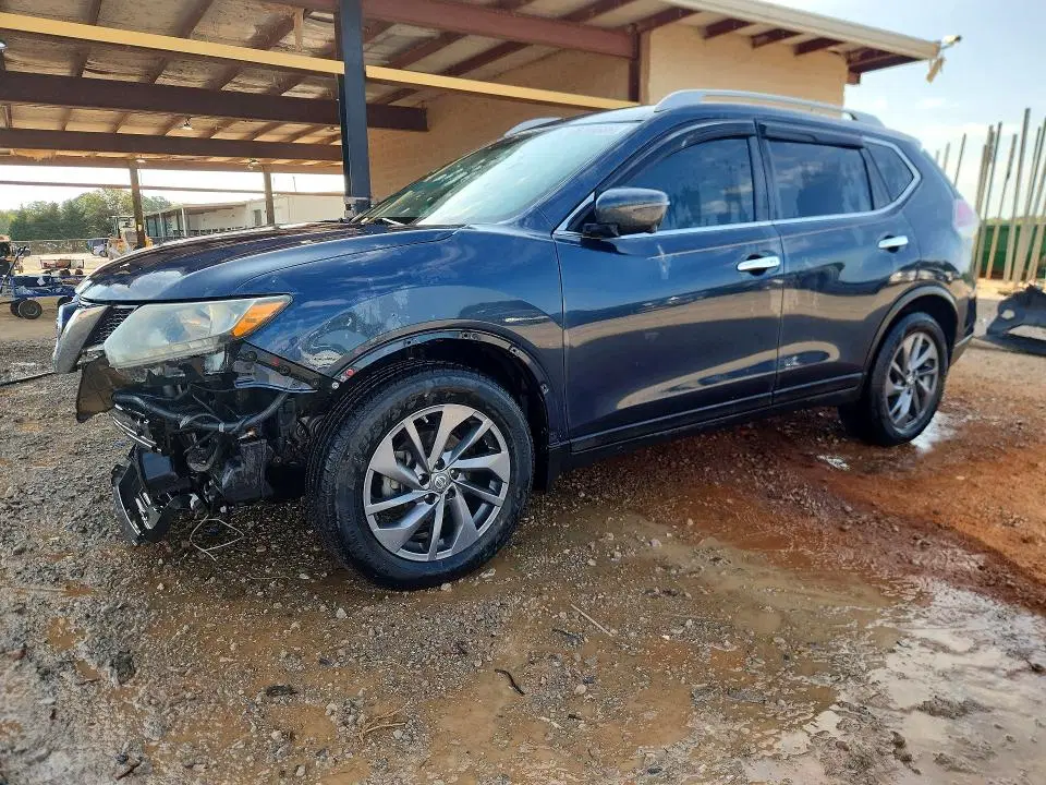 5N1AT2MT8GC764839 — 2016 Nissan Rogue, Передняя часть, фото до ремонта