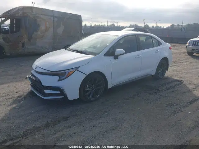 2025 Toyota Corolla Le/se VIN JTDBDMHE3SJ013584 фото 2