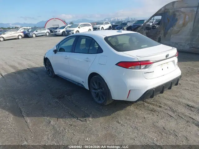 2025 Toyota Corolla Le/se VIN JTDBDMHE3SJ013584 фото 3
