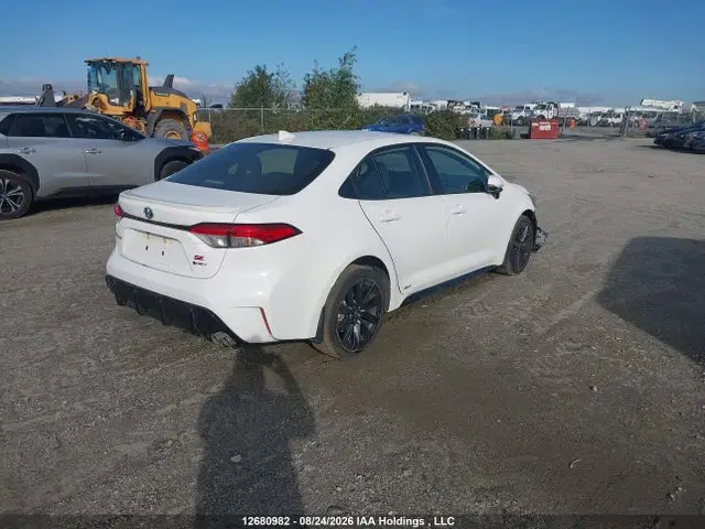2025 Toyota Corolla Le/se VIN JTDBDMHE3SJ013584 фото 4