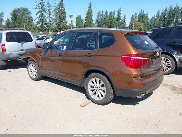 2017 BMW X3 Sdrive28i VIN 5UXWZ7C38H0V87248 фото 3