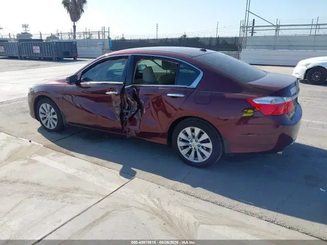 2014 Honda ACCORD EXL VIN 1HGCR3F87EA033274 фото 3