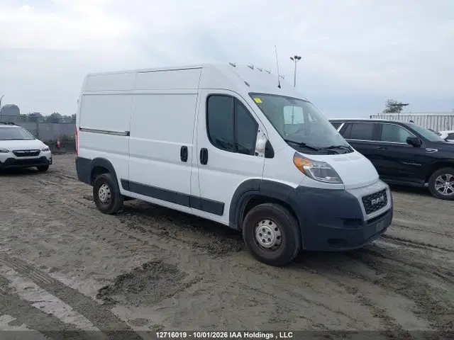 3C6TRVBG4KE549423 — 2019 RAM Promaster 1500 High Roof, Коробка передач (Transmission Damage), фото до ремонта