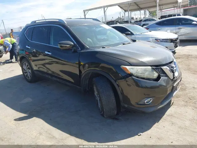 5N1AT2MT7FC783090 — 2015 Nissan Rogue SL, Левый бок (Left Side), фото до ремонта