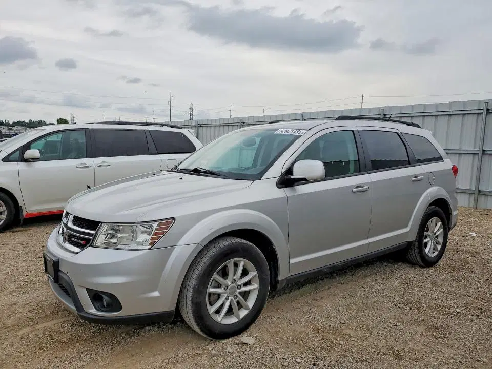 3C4PDCBB4ET107114 — 2014 Dodge Journey, Передняя часть, фото до ремонта