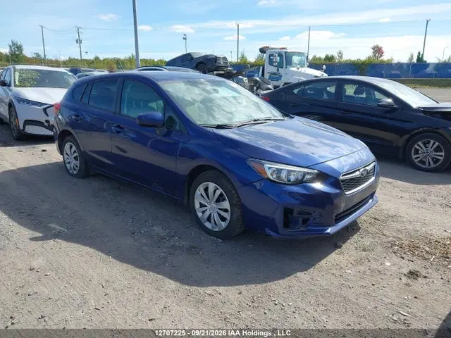 4S3GTAA69J3738412 — 2018 Subaru Impreza Convenience, Передняя часть, фото до ремонта