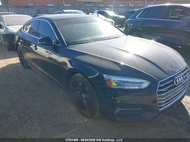 WAUANCF51JA004190 — 2018 Audi A5 2.0T Komfort, Подтопление (Water), фото до ремонта