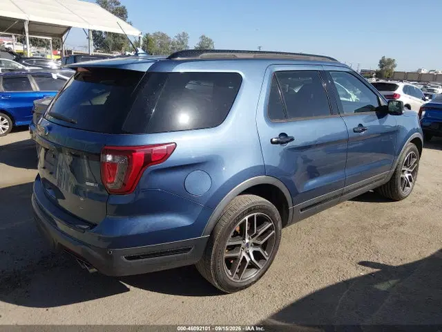 2018 Ford EXPLORER SPORT VIN 1FM5K8GT6JGB79387 фото 4