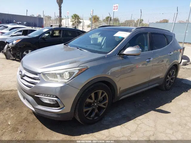 2017 Hyundai Santa Fe Sport 2.0t Ultimate VIN 5XYZW4LA8HG398064 фото 2