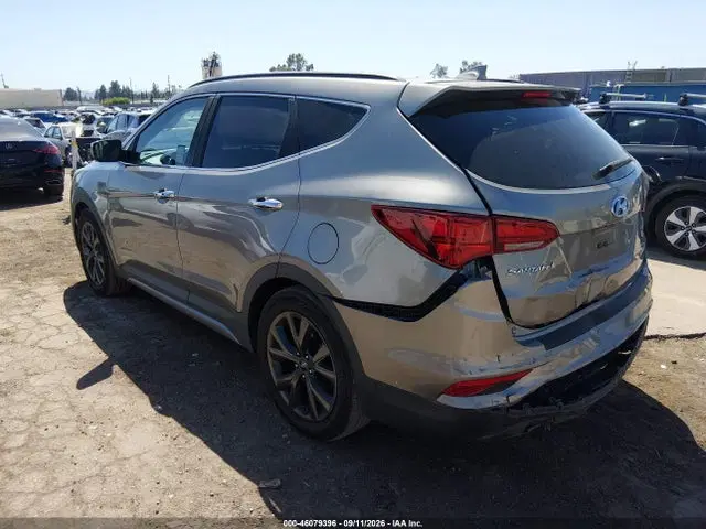 2017 Hyundai Santa Fe Sport 2.0t Ultimate VIN 5XYZW4LA8HG398064 фото 3