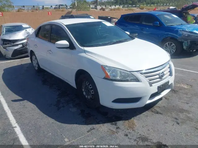 3N1AB7AP7FY285378 — 2015 Nissan Sentra S, Естественный износ, фото до ремонта