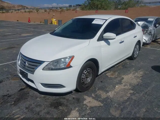 2015 Nissan SENTRA S VIN 3N1AB7AP7FY285378 фото 2