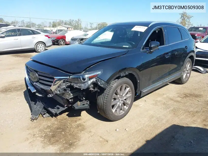 2021 Mazda Cx-9 Grand Touring VIN JM3TCBDY0M0509308 фото 3