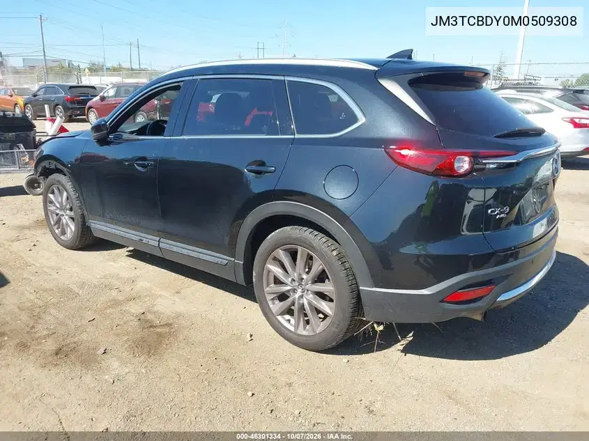 2021 Mazda Cx-9 Grand Touring VIN JM3TCBDY0M0509308 фото 4