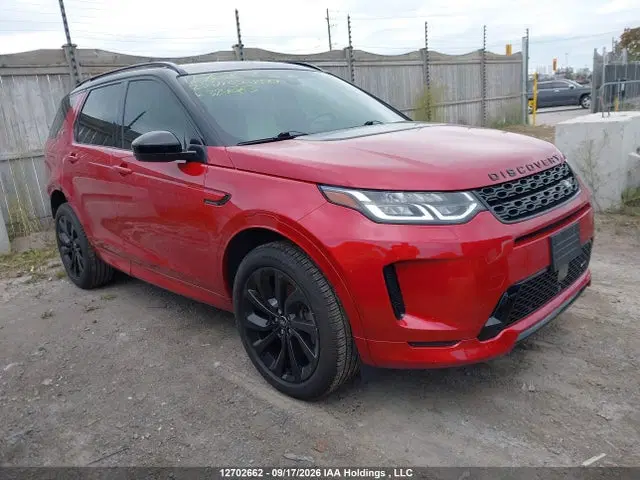 SALCT2FX3PH324083 — 2023 Land Rover Discovery Sport R-Dynamic S, Задняя часть (Rear), фото до ремонта