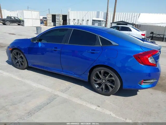 2019 Honda Civic Sport VIN 2HGFC2F8XKH504100 фото 3