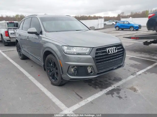 WA1WAAF78JD012953 — 2018 Audi Q7 3.0T Technik, Передняя часть, фото до ремонта