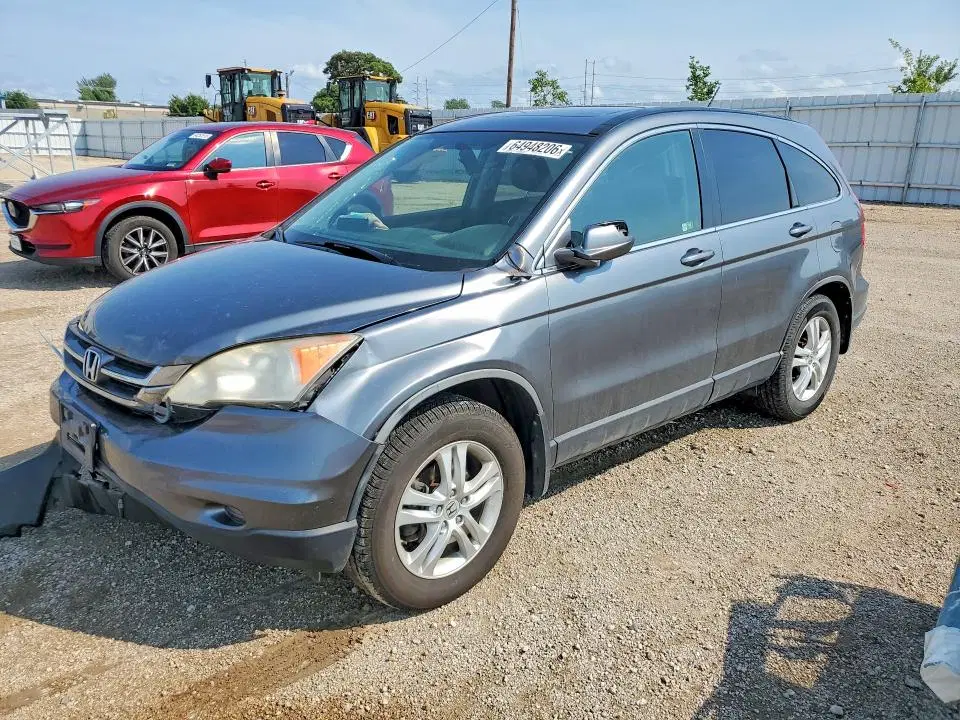 JHLRE4H79BC004053 — 2011 Honda CR-V, Передняя часть, фото до ремонта