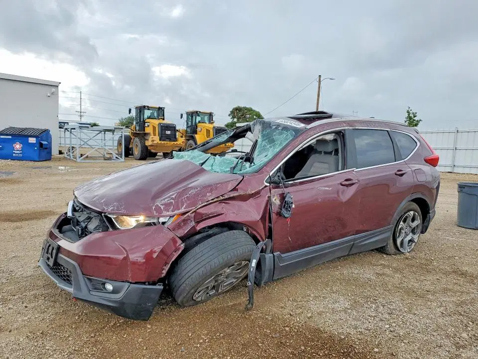 5J6RW2H5XKL021399 — 2019 Honda CR-V, Опрокидывание, фото до ремонта