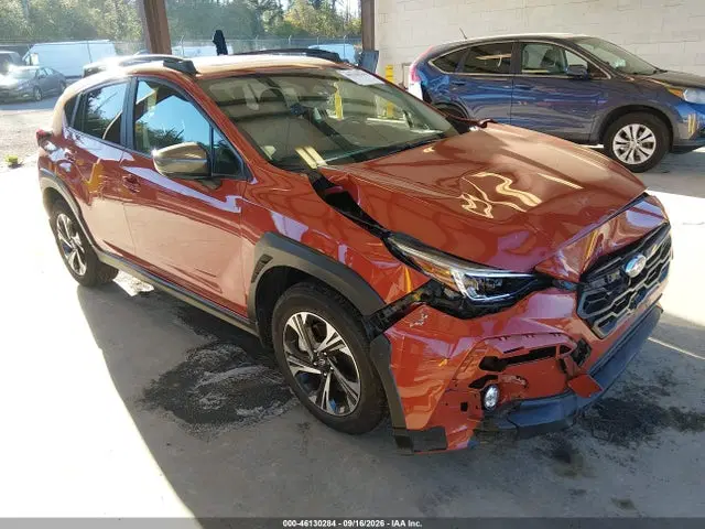 JF2GUADC5RH855208 — 2024 Subaru Crosstrek Premium, Передняя часть, фото до ремонта