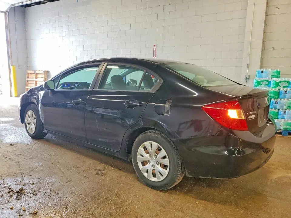 2012 HONDA CIVIC VIN 19XFB2F57CE070870 фото 2