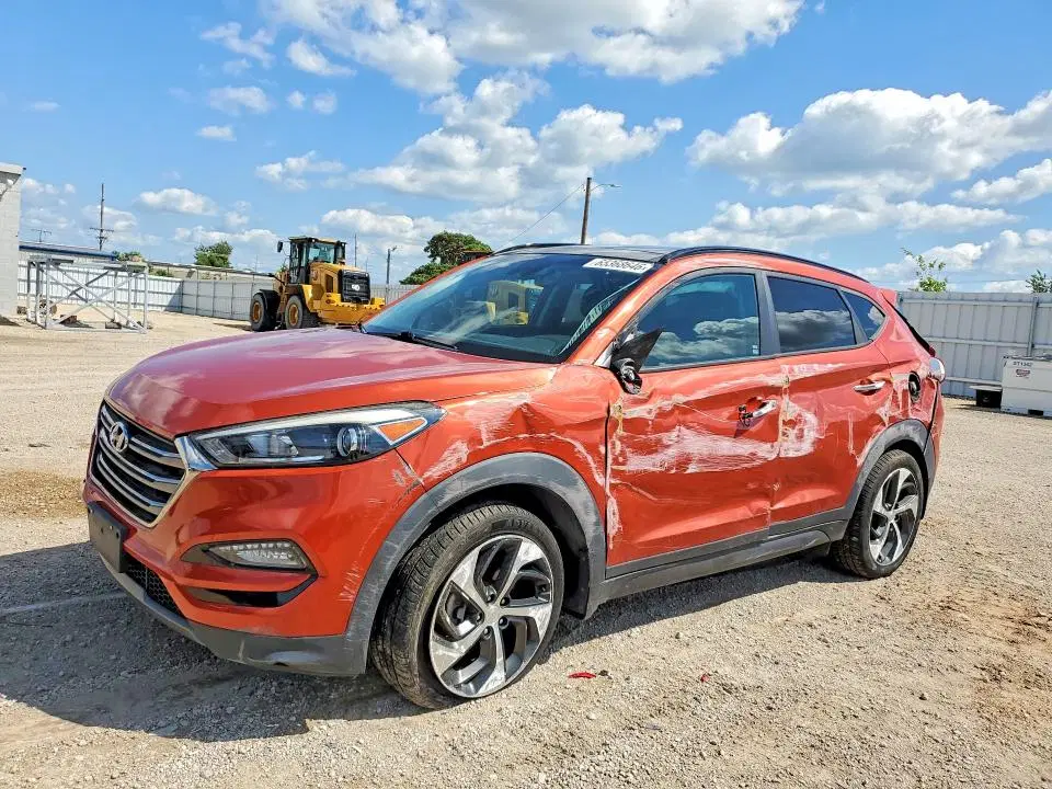 KM8J33A24GU124719 — 2016 Hyundai Tucson, боковая часть, фото до ремонта