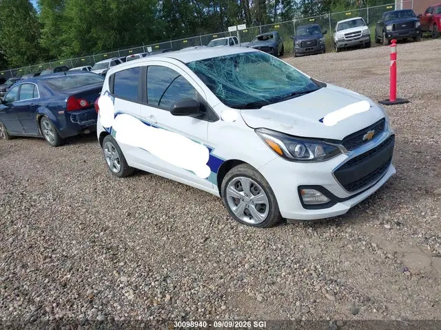 KL8CA6SA4NC006076 — 2022 Chevrolet Spark LS, Передняя часть, фото до ремонта