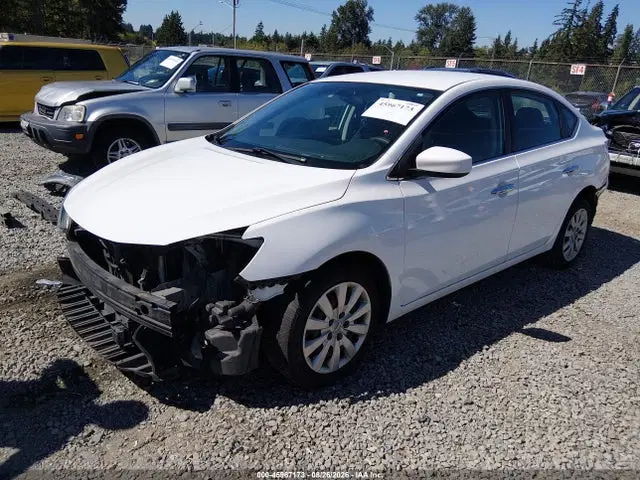 2019 Nissan SENTRA S VIN 3N1AB7AP1KY374986 фото 2