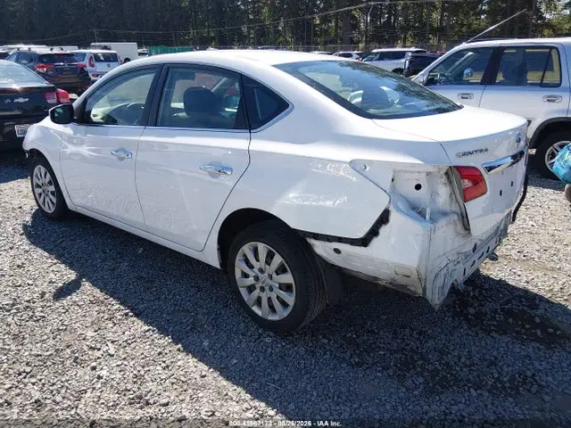 2019 Nissan SENTRA S VIN 3N1AB7AP1KY374986 фото 3