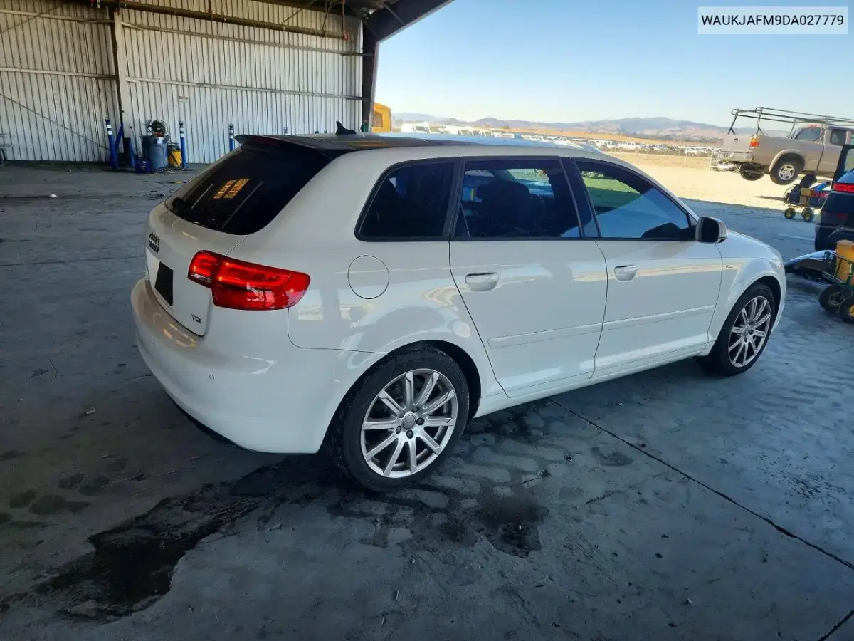 2013 Audi A3 Premium Plus VIN WAUKJAFM9DA027779 фото 3