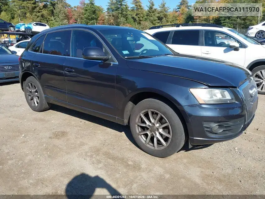 WA1CFAFP9CA111970 — 2012 Audi Q5, повреждение двигателя, фото до ремонта