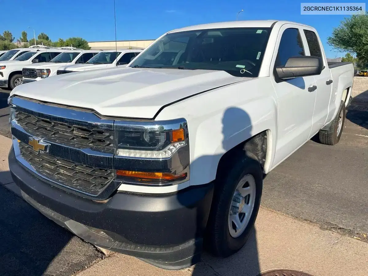 2019 Chevrolet Silverado Ld C1500 VIN 2GCRCNEC1K1135364 фото 2