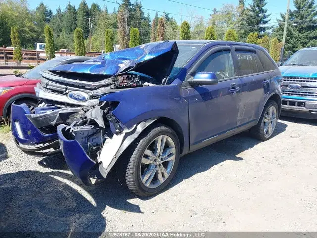 2014 Ford EDGE SEL VIN 2FMDK4JC8EBB58440 фото 2