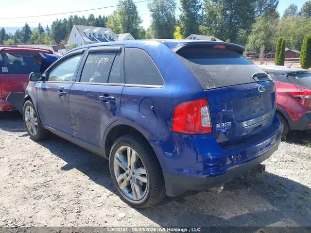 2014 Ford EDGE SEL VIN 2FMDK4JC8EBB58440 фото 3