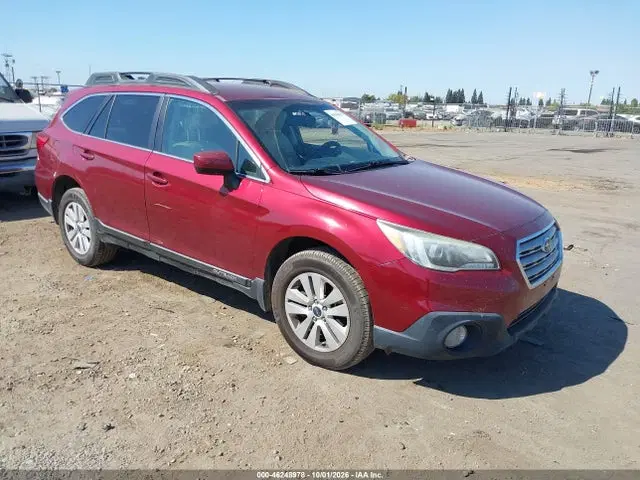 4S4BSACC2G3278370 — 2016 Subaru Outback 2.5I Premium, Естественный износ, фото до ремонта