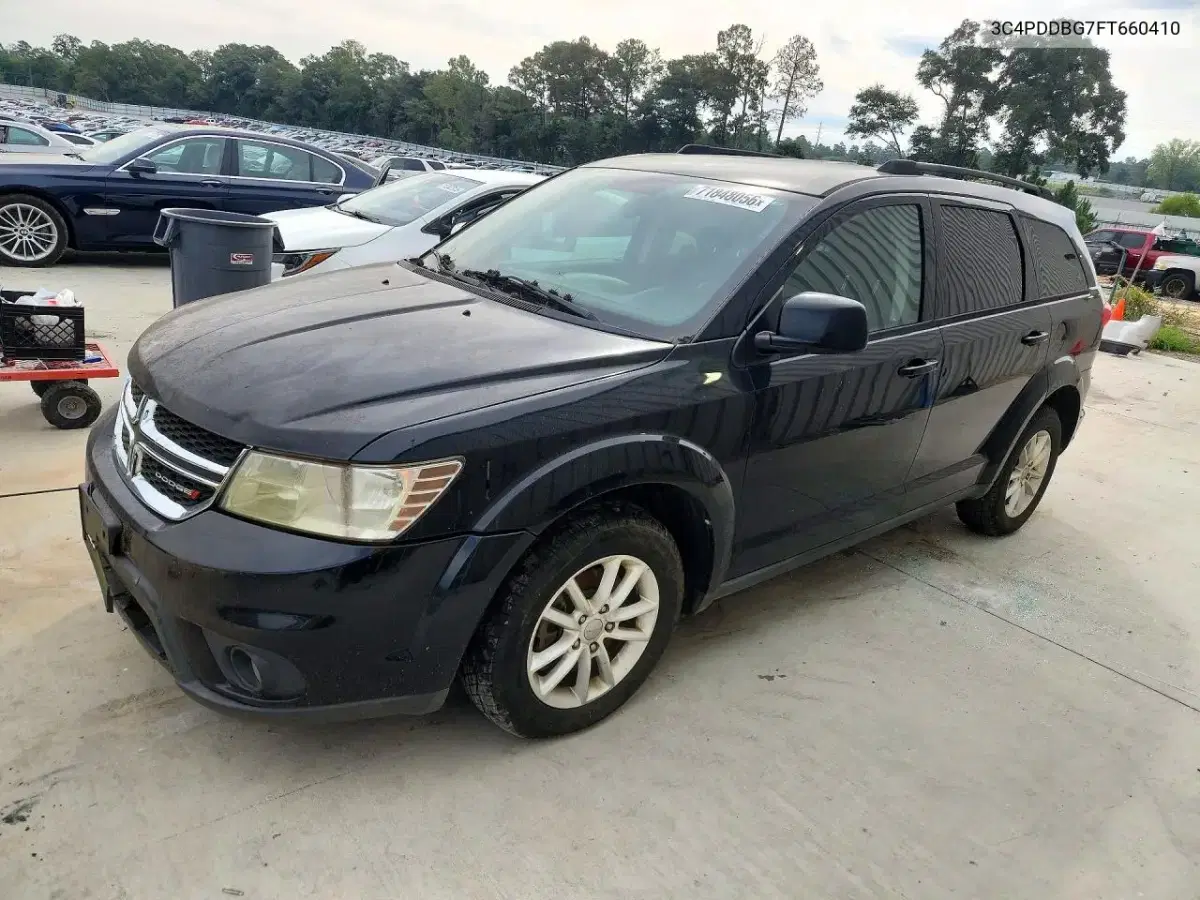 3C4PDDBG7FT660410 — 2015 Dodge Journey, механические повреждения, фото до ремонта