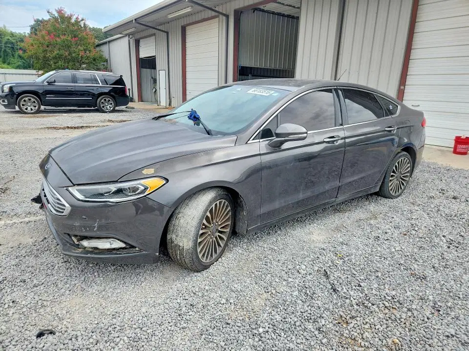 3FA6P0H99HR150246 — 2017 Ford Fusion, Передняя часть, фото до ремонта