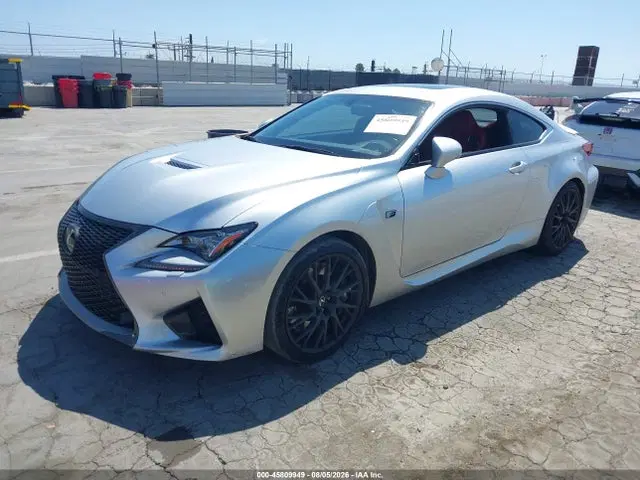 2017 Lexus RC F VIN JTHHP5BC1H5006051 фото 2
