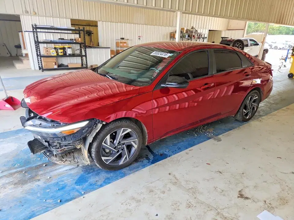 KMHLM4DG0SU048685 — 2025 Hyundai Elantra, Передняя часть, фото до ремонта