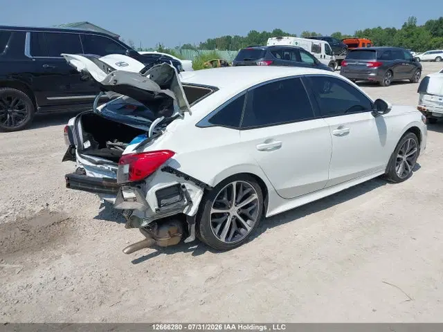 2023 Honda Civic Ex 4dr VIN 2HGFE2F33PH109214 фото 4