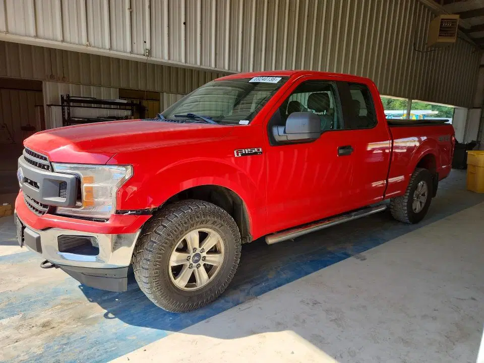 1FTFX1E53JKE18980 — 2018 Ford F150, Передняя часть, фото до ремонта