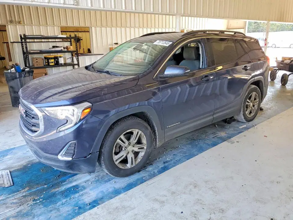 3GKALMEV3KL247336 — 2019 GMC Terrain, Передняя часть, фото до ремонта