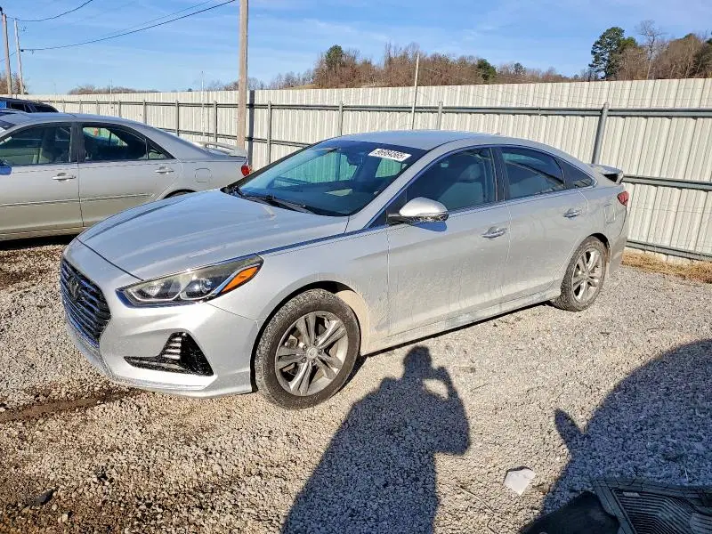 5NPE34AF1JH655733 — 2018 Hyundai Sonata, Задняя часть, фото до ремонта