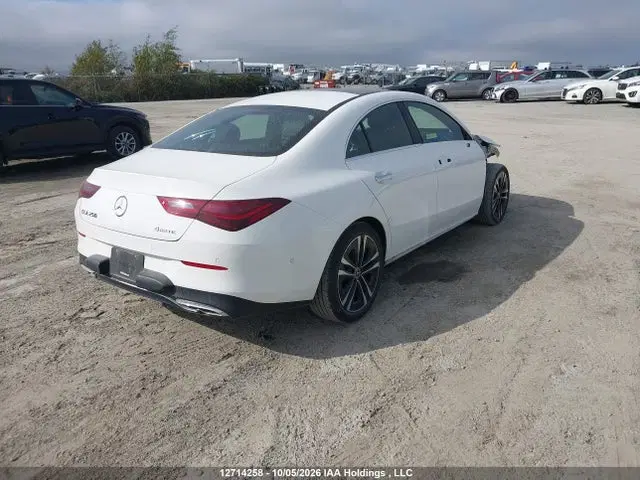 2026 Mercedes-Benz CLA 250 4MATIC VIN W1K5J4HB6TN571179 фото 4