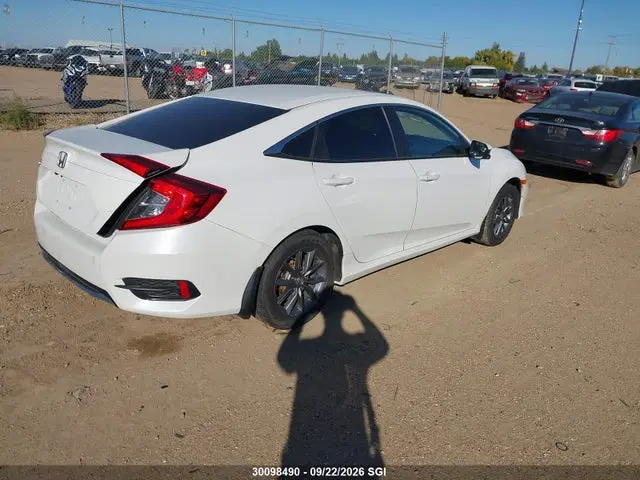 2020 Honda CIVIC EX VIN 2HGFC2F7XLH021327 фото 4