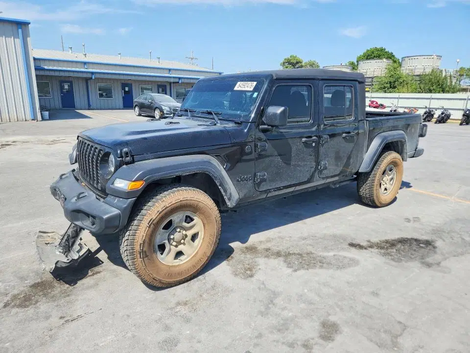 1C6HJTAG3NL118456 — 2022 Jeep Gladiator, Передняя часть, фото до ремонта